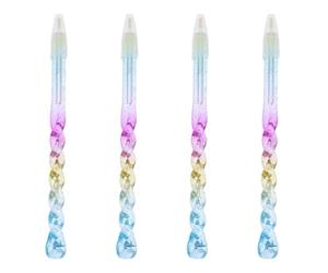LRXIYODE 4Pcs Stylo à perceuse pour nail art, Stylo à points pour ongles DIY, accessoires manucure ongles, large gamme d’applications, réutilisable, salon