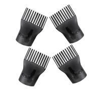LRXIYODE 4pièces De Sèche-cheveux Plastique Lot De Concentrateur Étroit Buse De Séchage Pour Coiffage Professionnel Domicile Contrôle Flux Air