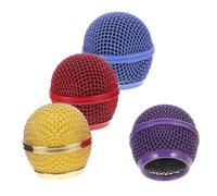 LRXIYODE 4pièces Microphone De Remplacement Maille Pour Lot Pare-brise De Microphone Et Cache