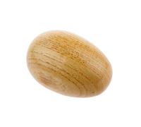 LRXIYODE 4pièces Œuf Bois Shaker à Œufs Jouet Musical pour Garçon Fille Jouet à Percussion Lot de Marron