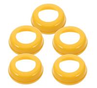 LRXIYODE 5 pièces Couvre Biberon Réutilisable Anneaux de Remplacement pour Biberons à Large Colliers à Vis Accessoires Compatibles avec