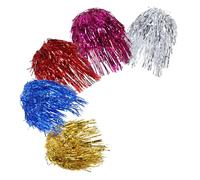LRXIYODE 5 Pièces de pluie déguisements wig de photo hair toppers Perruques de déguisement violet tu briller extensions rose perruques brillantes faux cheveux de fête