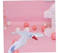 LRXIYODE 5 Pièces Lot de Mouettes Gonflables pour Décoration Plage et Piscine Jouets Eau et pour Fête Anniversaire Cosplay Facile à Gonfler et Transporter