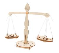 LRXIYODE 5 Pièces Matériaux pour Balance à Levier Portable Jouets STEM pour Développement des Connaissances et Résolution de Problèmes Activités Familiales et Scolaires