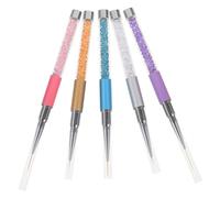 LRXIYODE 5 pièces Stylo Nail Art pour Manucure avec Décoration Créative Outils de Dessin Ongles Léger et Accessoires Pratiques pour DIY et Cadeau