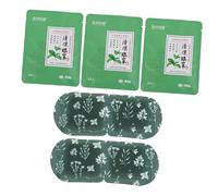 LRXIYODE 5 pièces Yeux Rafraîchissants Menthe Naturelle Masque Gel Hydratant Fatigue pour Soins Sous Yeux