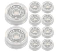 LRXIYODE 50pcs Roulements Rotatifs Miniatures en Plastique et Fer pour Artisanat Design Léger et Faible Friction, Base pour Moulin à Vent, pour Projets Créatifs