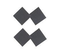 LRXIYODE 6 paires Semelles Carrées Antidérapantes pour Chaussures à Talons Pads Autocollants Résistants à l’Usure Noir Accessoires de Sécurité pour Marcher en Confiance