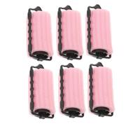 LRXIYODE 6 pièces Big Sponge Hair Rollers For Women Overnight No Heat Curlers Suitable For All Hair Types Easy And Comfortable Styling Tools