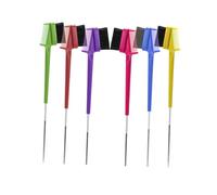 LRXIYODE 6 pièces Brosse à Sourcils Multifonction Peigne et Brosse Portables pour Définir et Sourcils Outils pour Domicile et Salon