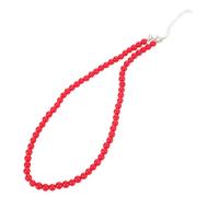 LRXIYODE 6 Pièces Collier cristal pour femme collier boho vintage bijoux pour femmes fait à la main Red