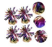 LRXIYODE 6 Pièces Lot de Poids pour Ballons Coloré Accessoires pour Fête Mariage Anniversaire Poids Gravité pour Ballons à Hélium Flottants