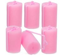 LRXIYODE 6 Pièces Mousse Doux pour Cheveux Bouclés Sans Chaleur pour Coiffage Confortable Nuit