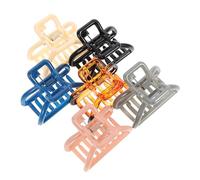 LRXIYODE 6 pièces Petite Pince Cheveux Griffe pour Femmes et Filles Accessoires Mode pour Cheveux Fins et Épais Tenue Ferme sans Abîmer Style Simple et Élégant