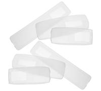 LRXIYODE 6 Pièces Silicone Protective Cover for Remote Control Transparent Shell for TV and Air Conditioner Remotes Non-Slip Flexible Protective Case with Easy Battery Access