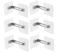 LRXIYODE 6Pièces Ancre de Mobilier Auto Adhésive à Épreuve Bébés Protection Basculement pour Téléviseurs Installation Facile Durable Renforcée