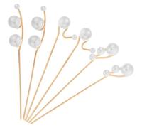 LRXIYODE 6pièces Baguettes à Cheveux Chinoises Avec Pompon Pour Cheveux Longs Accessoires Pour Femmes Idées Pour Mariage Et Soirée