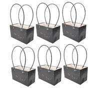 LRXIYODE 6pièces Cadeau Carton Pour Fleurs Pochette Cadeau Carton Papier Pour Fleurs Lot De Portables