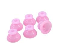 LRXIYODE 6pièces Ventouses Silicone Massage Cups Corps Anti-stress Pour Soulagement Musculaire Et Relaxation Kit Ventouses Vide Facile à Utiliser Ventouse Thérapie Rose