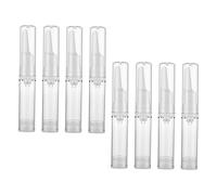 LRXIYODE 8pièces Lot De Flacons à Pompe Sans Air Pour Sérum Yeux Contenants Cosmétiques Transparents