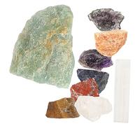 LRXIYODE 9 Pièces Cristaux Multi Fonctions pour Lithothérapie de et Décoration Quotidienne Chakra pour Relaxation
