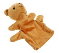 LRXIYODE à Main Ours en Peluche Jouet Interactif pour Garçon et Filles 1-3 Ans Douce Animale Jouet Éducatif pour Tout-Petits pour 1 Pièce