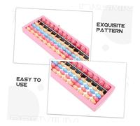 LRXIYODE Abacus Toy for Early Education Plastic Counting Frame with Beads Enhances Math Skills Logical Thinking and Fine Motor Development