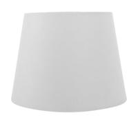 LRXIYODE Abat-jour en Tissu Blanc Doublure en Velours Installation Facile Compatible E27 et E14, Design Simple et Délicat pour Lampe de Table ou Lampadaire