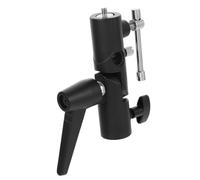 LRXIYODE Adaptateur de Support H pour Porte Parapluie Pivotant Montage Stable pour Trépied et Éclairage Portable