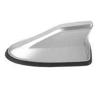 LRXIYODE Antenne Aileron de Requin pour Voiture Abs Gris Installation sans Perçage Couverture Signal Radio pour Toit Extérieur Modification Aileron Arrière