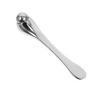 LRXIYODE Appareil de Massage pour Yeux Portable Âge et Rides Stylo Massager Argenté Réduit et Poches Soin Facial Pratique et Compact