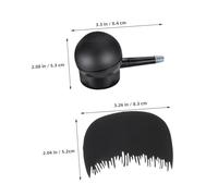 LRXIYODE Applicateur De Fibres Capillaires Spray 2 Pièces Peigne De Mise Pour Cheveux Clairsemés, Flacon Vaporisateur Portable Pour Coiffure Quotidienne Et Retouche Des Racines