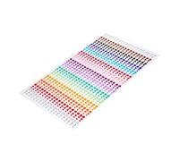 LRXIYODE Autocollants Strass Visage Couleurs Intenses Autoadhésifs Pour Maquillage Festif Adultes Et Garçons Et Filles Bijoux De Corps Pour Fêtes Et Loisirs Créatifs