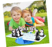 LRXIYODE Balançoire Pingouins Sûr Jeu Interactif Parent Garçon Fille pour Développer Créativité et Coordination