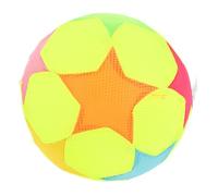 LRXIYODE Ballon de Football Silencieux Garçon Fille Balle Souple Haute Élasticité Sensoriel Sécurisé pour Intérieur Ballon Exercice pour Tout-Petits Jeu Activité Motrice