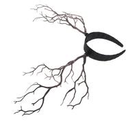 LRXIYODE Bandeau Cerf à Branches Marron Accessoire de Fête de Noël Coiffe Cosplay et Confortable pour Carnaval et Mascarades