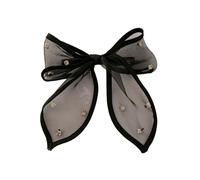 LRXIYODE Barrette Cheveux Nœud Vintage avec Accessoire pour Cheveux Fins ou Épais Maintien Ferme pour Élégantes