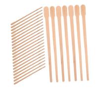 LRXIYODE Bâtonnets De Cire Pour Épilation Du Nez Et Sourcils 300 Pièces Forme Ovale Bois Naturel Soin Visage Femmes Utilisation Maison Voyage Paquet De Rangement