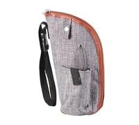 LRXIYODE -biberon Portable USB et Voyage, Régulateur de Température 40°c, Matériau Fibre de Carbone Gris, Mini Programmateur Thermorégulé Crochet, Accessoire Pratique pour Parents