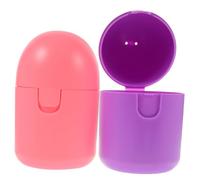 LRXIYODE Boîte à Articles Féminins 2Pcs Étui pour Coupes Menstruelles Conçu en PP Alimentaire Rangement Nettoyage et Protection Menstruations Accessoire Pratique