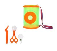 LRXIYODE Boîte à Insectes Garçon Fille Kit Exploration Plein Air Boîte de Spécimens Végétaux Robuste Outil Éducatif pour Observation et Collecte