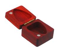 LRXIYODE Boîte de Rangement Bois pour Médiators de Guitare Organisateur et Compact Étui Pratique pour Guitaristes Design Élégant et Fonctionnel