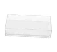 LRXIYODE Boîte de Rangement pour Cils Transparente Acrylique Organiseur Compact pour Faux Cils Boîte de Stockage Propre et Portable