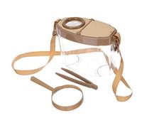 LRXIYODE Boîte Loupe Insecte Kit Dobservation avec Loupe Intégrée pour Garçon Fille Jeu Dexploration Extérieur et Pratique pour Collecte Dinsectes Fleurs