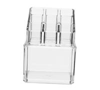 LRXIYODE Boîte Rangement Cosmétique Transparente Acrylique Organisateur Multifonction pour Rouges à et Cosmétiques Compartiments et Pratique pour Salle de Bain ou Chambre