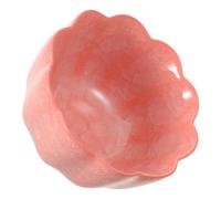 LRXIYODE Bol Mélangeur en Céramique 60 Ml pour Huiles Essentielles Bol Facial Spa pour Soins Peau pour Masques Maison Usage Professionnel et Domestique Finition Émaillée Rose Pâle