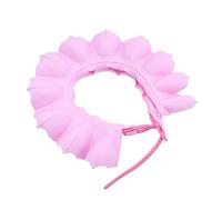 LRXIYODE Bonnet De Bain Ajustable Pour Chapeau Anti-eau Et Anti-shampooing Auditive Tpe Pour Filles Et Garçons Rose