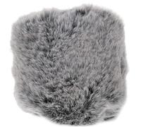LRXIYODE Bonnette Anti-vent en Fourrure Grise Compatible Mk4 Mk8, Écran Anti-parapluie Coupe-vent pour Microphone, Cache-micro Protecteur Souffle et Salive, Accessoire Enregistrement
