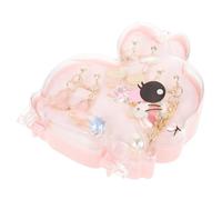 LRXIYODE Boucles D'oreilles Clip Garçon et Filles sans Perçage, 1 Lot Modèle Glace Licorne, Clips Résistants, Légers et Créatifs, Accessoires Bijoux pour Petite Fille Fête Anniversaire