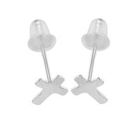 LRXIYODE Boucles D'oreilles Croix En : Mini-croix Pour Femme - Mini-clous D'oreilles En - Bijoux Pour Oreilles - Mode Quotidienne Pour Femme Et Homme